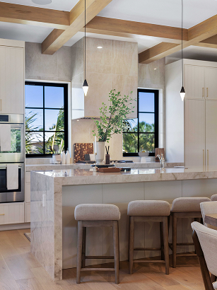 EBG-built coastal home interior
