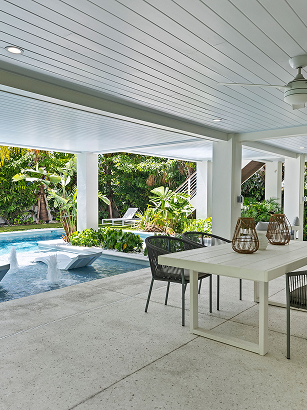 EBG-built rental interior, Gulf Coast